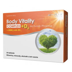 Βιταμίνες Activlab Body Vitality Complex + D3 30Caps