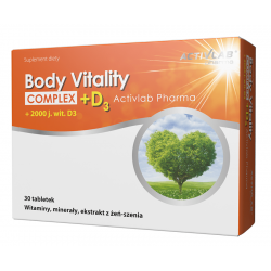 Βιταμίνες Activlab Body Vitality Complex + D3 30Caps Βιταμίνες Activlab Body Vitality Complex + D3 30Caps