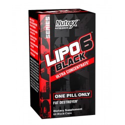 Λιποδιαλύτης Nutrex Lipo6 Black 60Caps