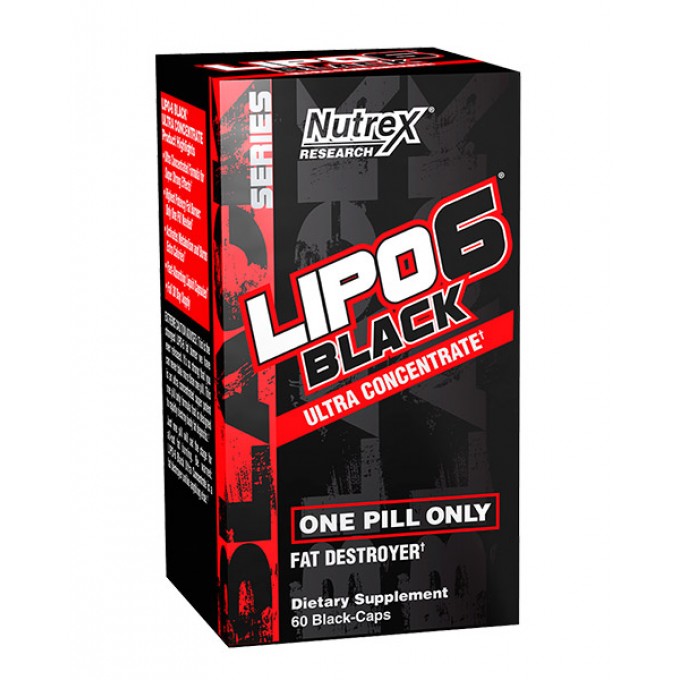 Λιποδιαλύτης Nutrex Lipo6 Black 60Caps