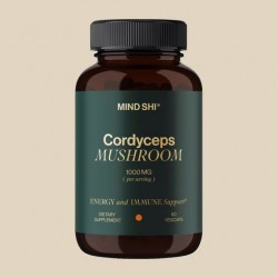 Mind Shi Cordyceps Mushroom 1000 mg - 60 vegcaps Mind Shi Cordyceps Mushroom 1000 mg - 60 vegcaps
