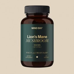Mind Shi Lion's Mane Mushroom 1000 mg - 60 vegcaps Mind Shi Lion's Mane Mushroom 1000 mg - 60 vegcaps