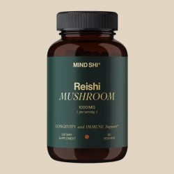 Mind Shi Reishi Mushroom 1000 mg - 60 vegcaps Mind Shi Reishi Mushroom 1000 mg - 60 vegcaps