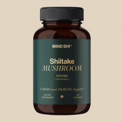 Mind Shi Shiitake Mushroom 1000 mg - 60 vegcaps Mind Shi Shiitake Mushroom 1000 mg - 60 vegcaps