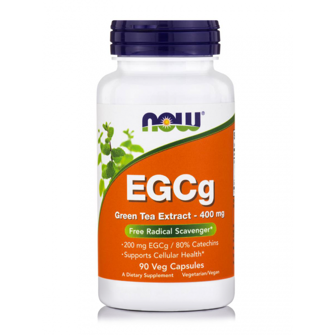 Now Foods EGCg Green Tea Extract 400mg 90 φυτικές κάψουλες