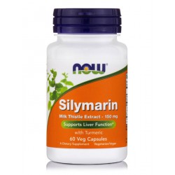 Now Foods Silymarin Milk Thistle Extract 150mg 60 φυτικές κάψουλες Now Foods Silymarin Milk Thistle Extract 150mg 60 φυτικές κάψουλες