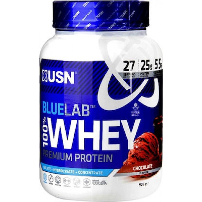 Πρωτεΐνη USN BlueLab 100% Whey Premium Protein 908gr