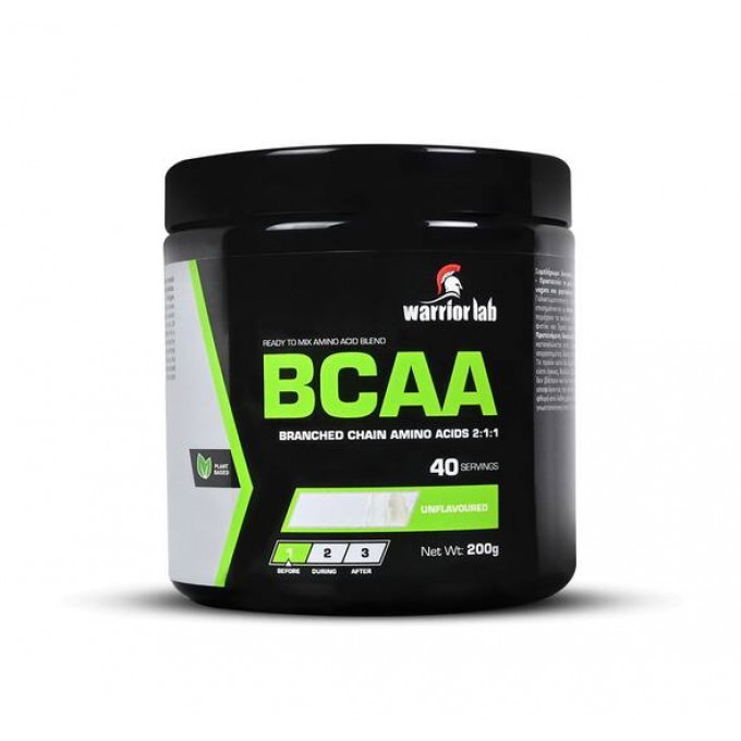 Αμινοξέα Bcaa Powder Warrior Lab 200Gr