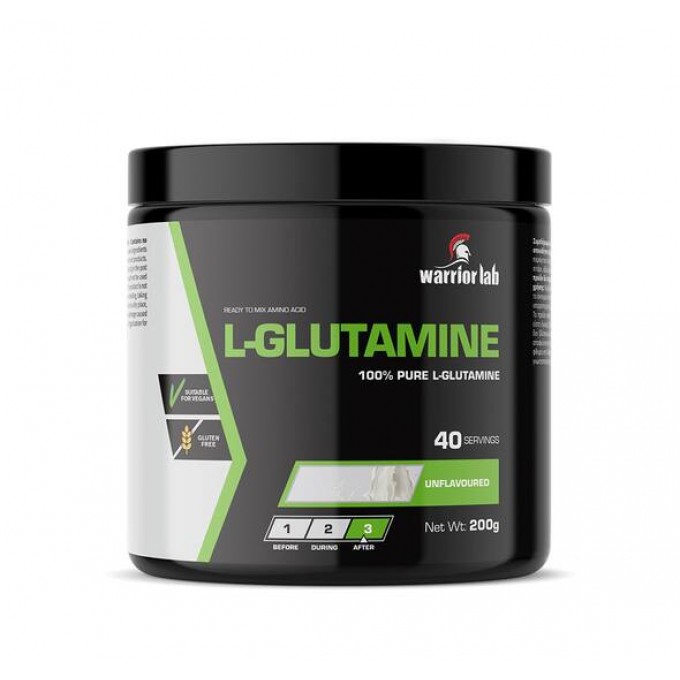 Γλουταμίνη L-Glutamine Warrior Lab 200Gr