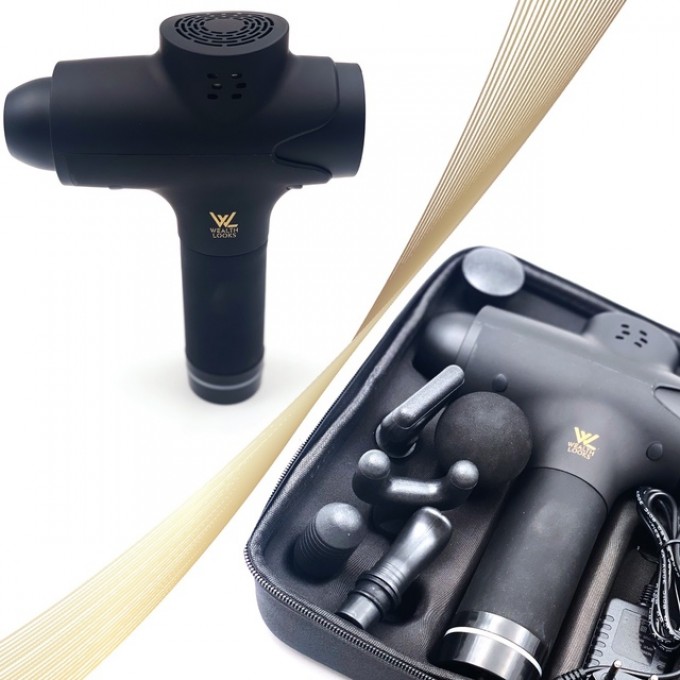 Wealth Looks Massage Gun (Black)
