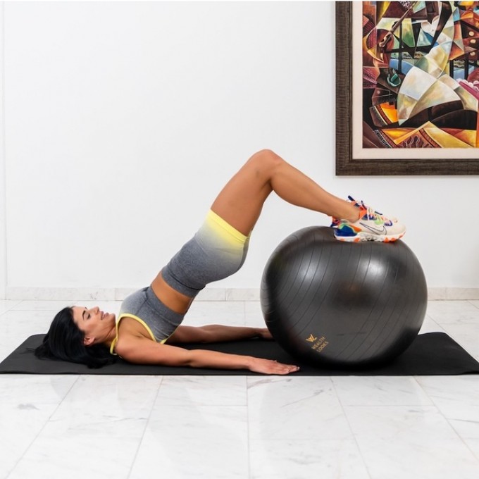 Wealth Looks Yoga ball with pump 65cm 1000g