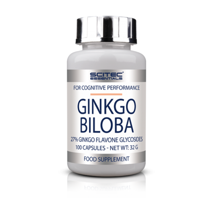 Ενίσχυση Νευρικού Συστήματος Scitec Ginkgo Biloba 100Caps