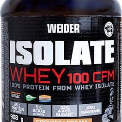 Πρωτεΐνη Weider Isolate Whey 100 CFM 908gr Πρωτεΐνη Weider Isolate Whey 100 CFM 908gr